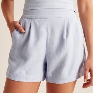 Abercrombie and Fitch linen pull on shorts